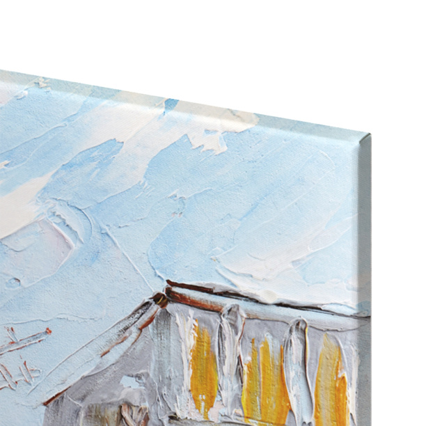 Канвас 40х40 см Париж после дождя от магазина ЛесКонПром.ру