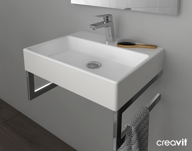 Раковина Creavit Next 50 NX242-H.00000 Белая от магазина ЛесКонПром.ру