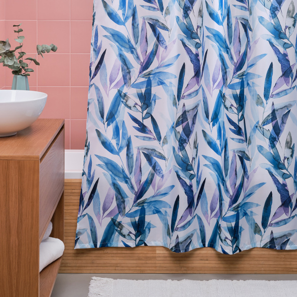 Штора для ванной IDDIS Deep 180х200 см текстиль от магазина ЛесКонПром.ру