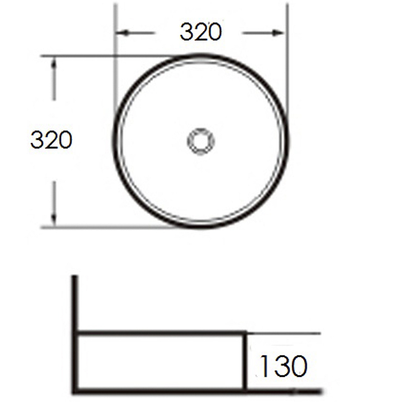 Раковина-чаша Grossman 32 GR-3021 Белая от магазина ЛесКонПром.ру