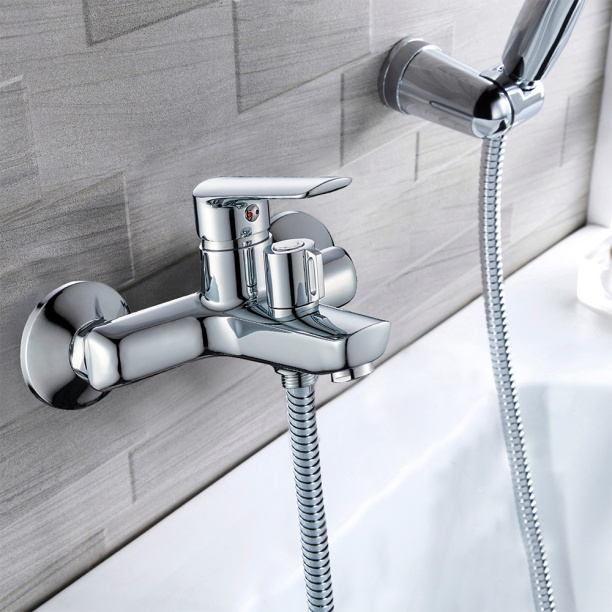 Смеситель для ванны Esko Lagos хром от магазина ЛесКонПром.ру