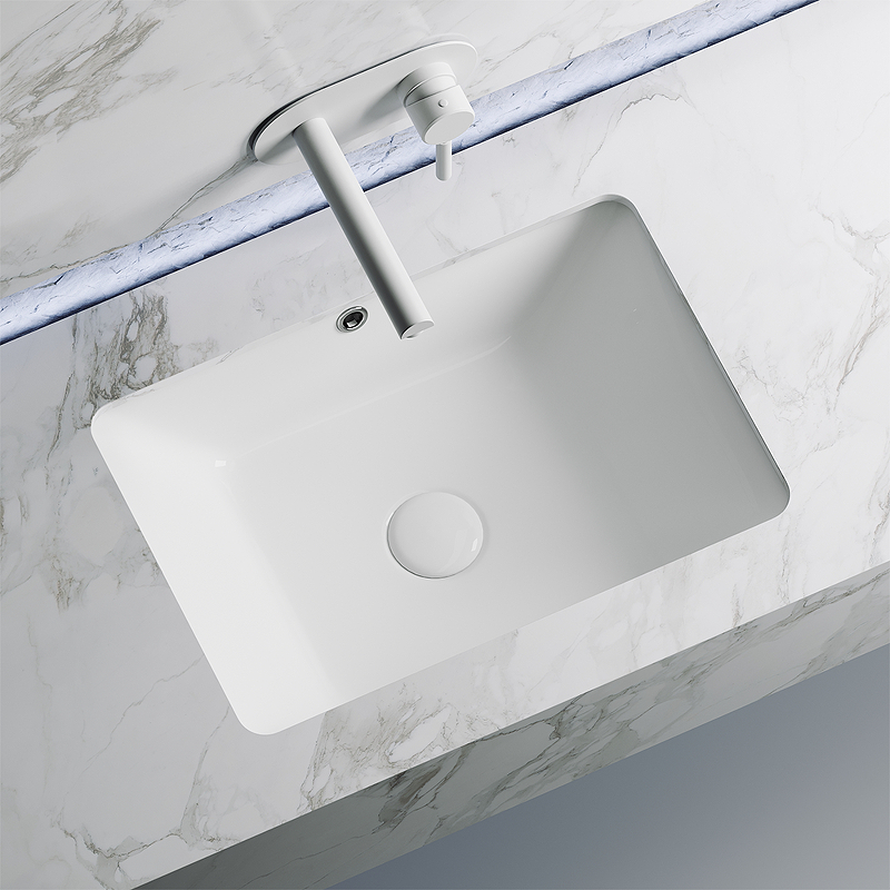 Раковина Ceramica Nova Element 55 CN6045 Белая от магазина ЛесКонПром.ру