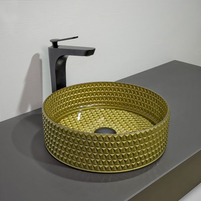 Раковина-чаша Comforty 36 GL05 00-00012243 Золото от магазина ЛесКонПром.ру