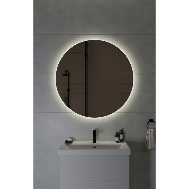 Зеркало Cersanit Eclipse smart d100 см с подсветкой круглое от магазина ЛесКонПром.ру