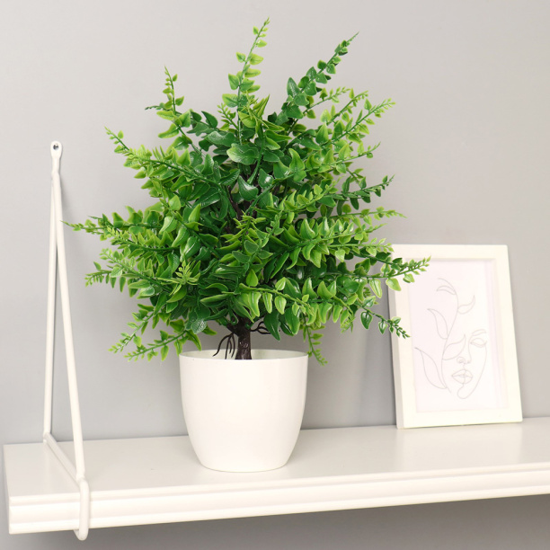 Шар искусственный Самшит высота 28 см от магазина ЛесКонПром.ру