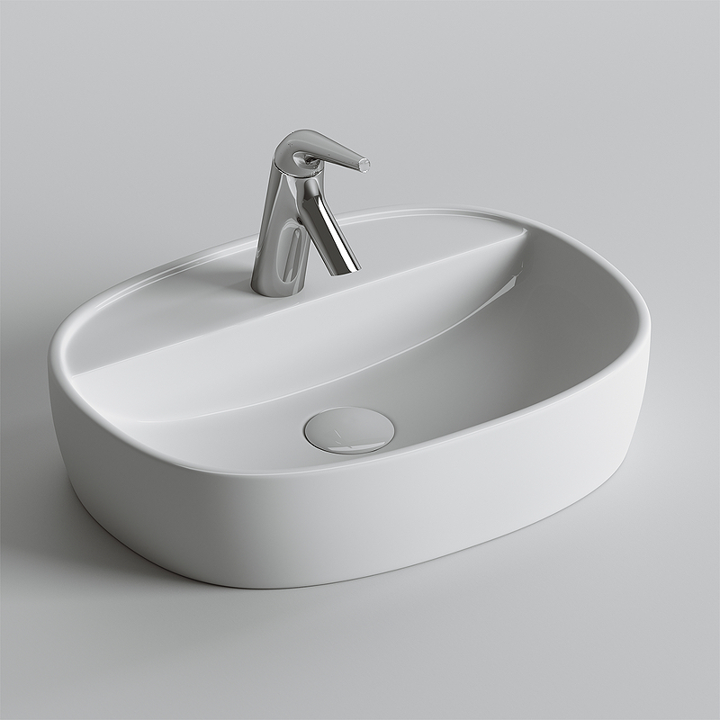 Раковина Ceramica Nova Element 50 CN6036 Белая от магазина ЛесКонПром.ру