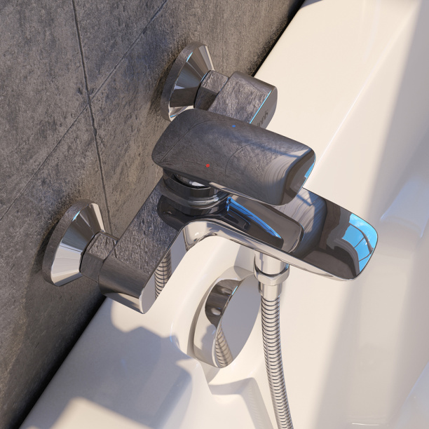 Смеситель для ванны IDDIS Stone от магазина ЛесКонПром.ру