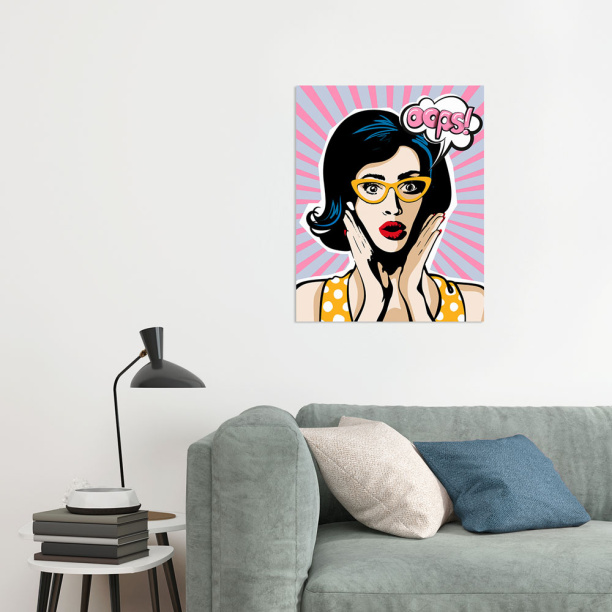 Канвас 40х50 см Лодка в горах от магазина ЛесКонПром.ру