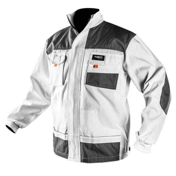 Куртка рабочая NEO Tools рост 170-176 см белая от магазина ЛесКонПром.ру