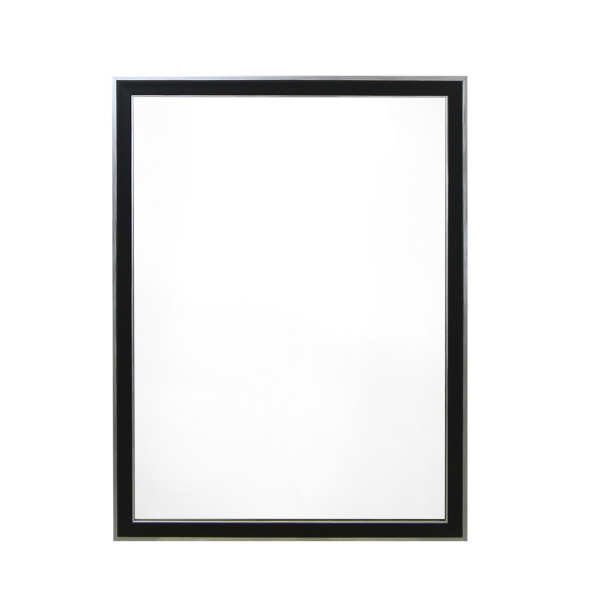 Зеркало в раме 60х80 см черное от магазина ЛесКонПром.ру