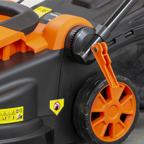 Газонокосилка электрическая 1500 Вт захват 36 см от магазина ЛесКонПром.ру