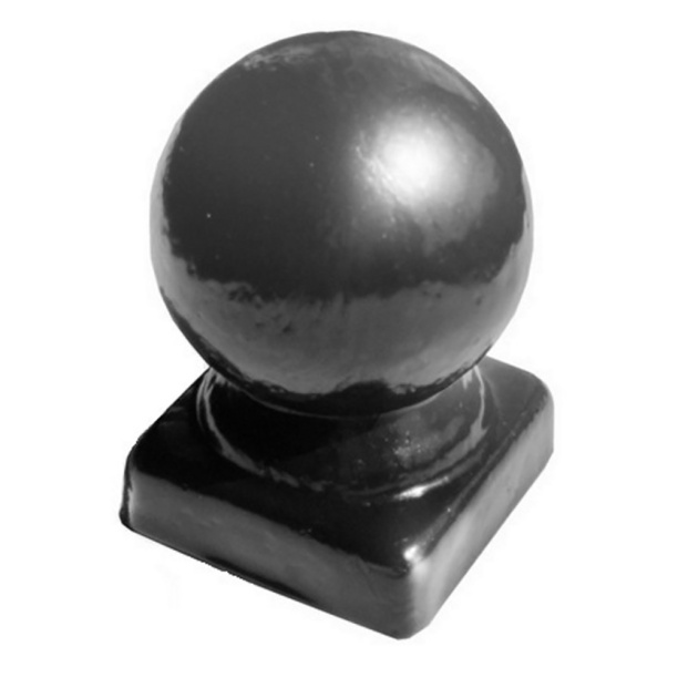Навершие с шаром основание 40х40 мм от магазина ЛесКонПром.ру