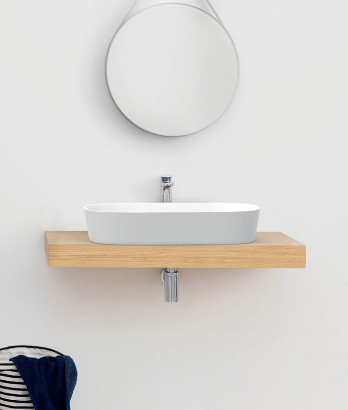 Раковина Artceram Ghost 65 GHL002 01 00 Белая от магазина ЛесКонПром.ру