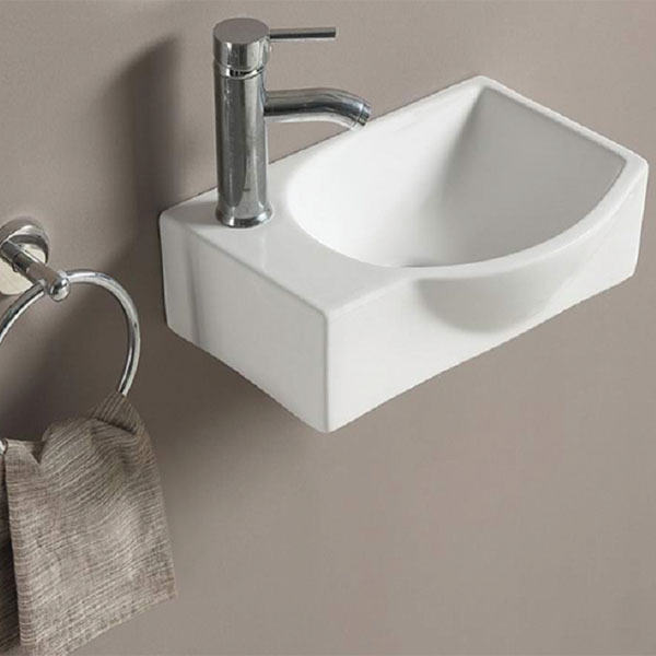 Раковина CeramaLux 40 78404R Белая от магазина ЛесКонПром.ру