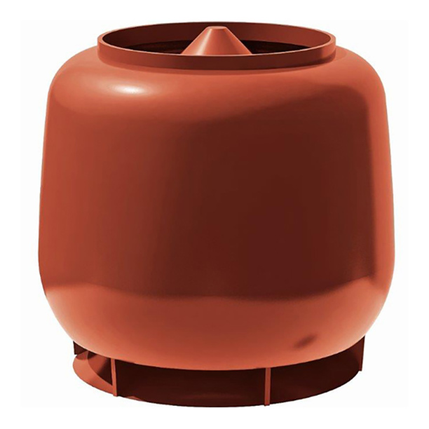 Колпак вентиляционный ТЕХНОНИКОЛЬ D110 мм красный от магазина ЛесКонПром.ру