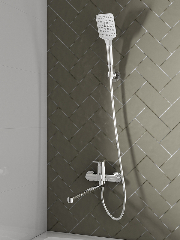 Душевой гарнитур Cersanit Ferro 64085 Хром от магазина ЛесКонПром.ру