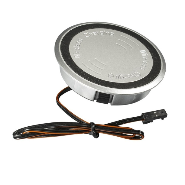 Беспроводная зарядка GLS серебро от магазина ЛесКонПром.ру