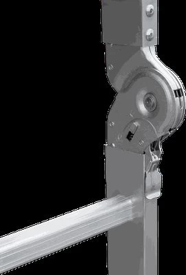 Алюминиевая четырехсекционная лестница-трансформер 400 мм NV1322 НОВАЯ ВЫСОТА 4Х2 арт.1320402 от магазина ЛесКонПром.ру