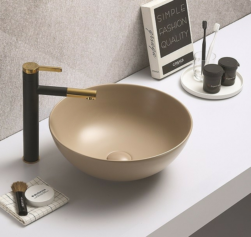 Раковина-чаша CeramaLux 41 104MC-1 Капучино от магазина ЛесКонПром.ру