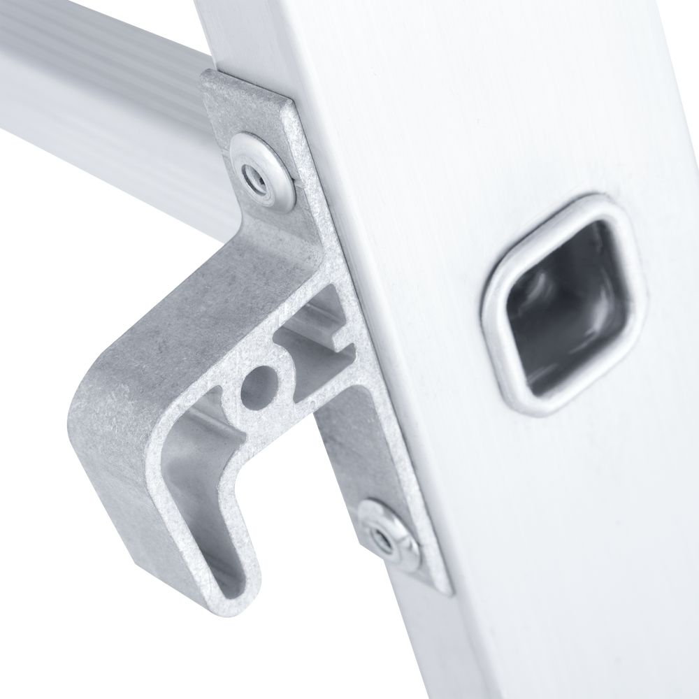 Лестница алюминиевая двухсекционная полупрофессиональная Новая Высота 2x14 арт. 2220214 от магазина ЛесКонПром.ру