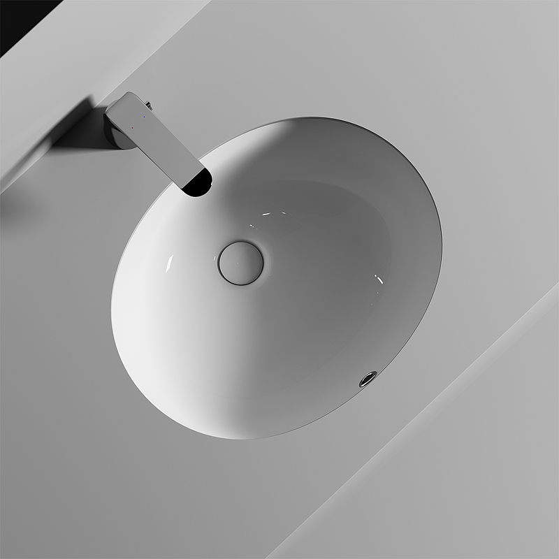 Раковина Ceramica Nova Element 50 CN6042 Белая от магазина ЛесКонПром.ру