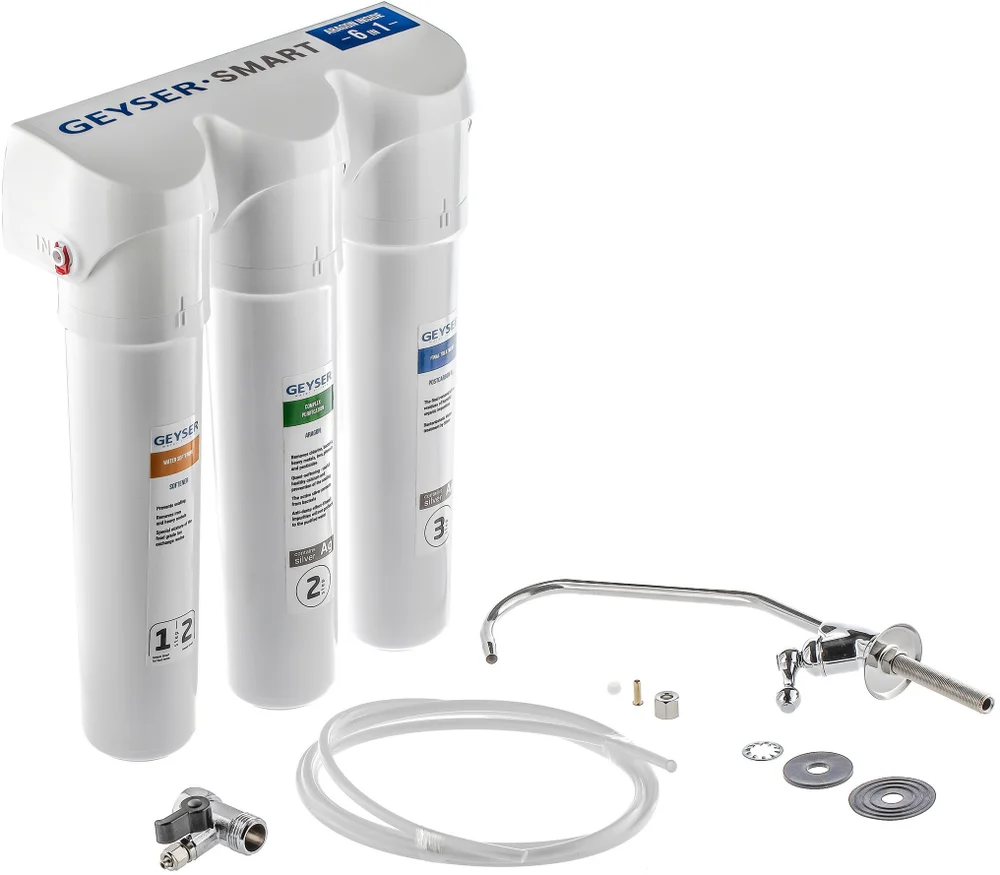 Фильтр Гейзер Смарт 16026 для жесткой воды от магазина ЛесКонПром.ру