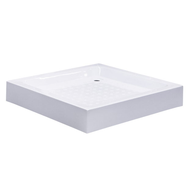 Душевой поддон FLUMEN 90х90х15 см акриловый от магазина ЛесКонПром.ру