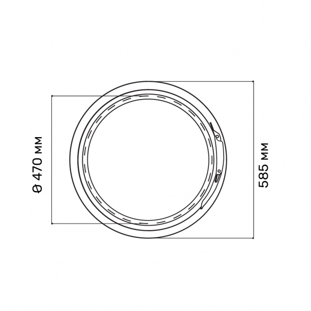 Бочка с крышкой пластиковая 227 л от магазина ЛесКонПром.ру
