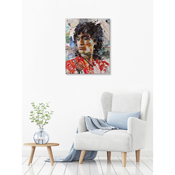 Канвас 40х50 см Африканская женщина от магазина ЛесКонПром.ру