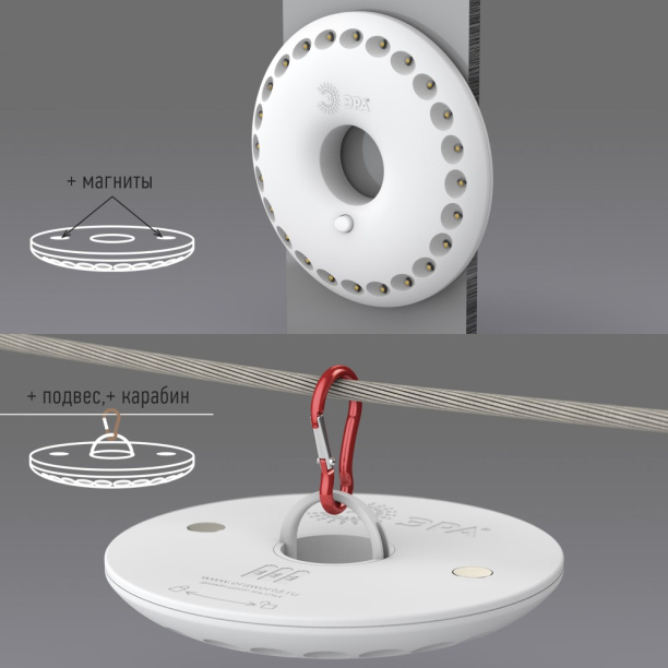 Фонарь для кемпинга ЭРА K24 НЛО 24хLED 3xAA от магазина ЛесКонПром.ру