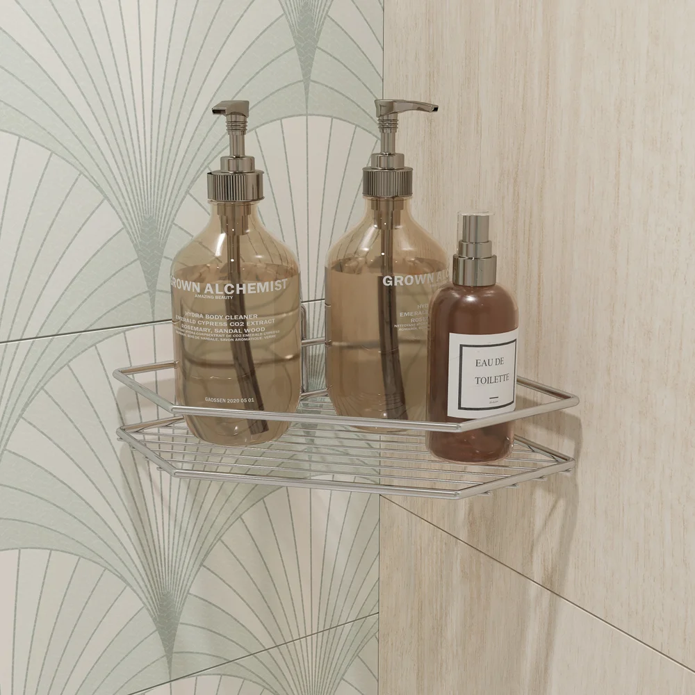 Полка DIWO Смоленск П16166 хром от магазина ЛесКонПром.ру