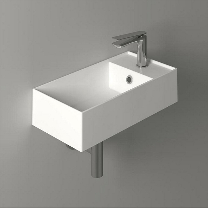 Раковина Simas Agile 50 R AG50 bi*1 Белая от магазина ЛесКонПром.ру