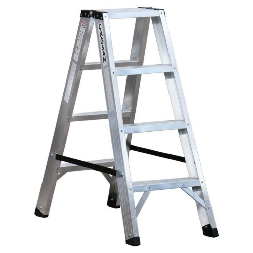 Стремянка профессиональная двухсторонняя Cagsan Everest-Pro 4 ступени (арт. EVR-PRO4) от магазина ЛесКонПром.ру