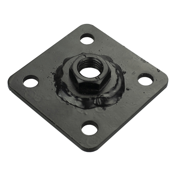 Металлическая пластина с регулируемой гайкой от магазина ЛесКонПром.ру