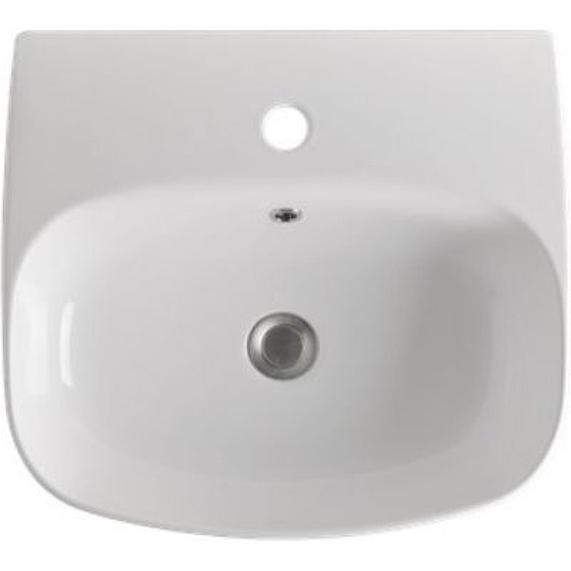 Раковина Kerasan Nolita 60 534101*1 Белая глянцевая от магазина ЛесКонПром.ру