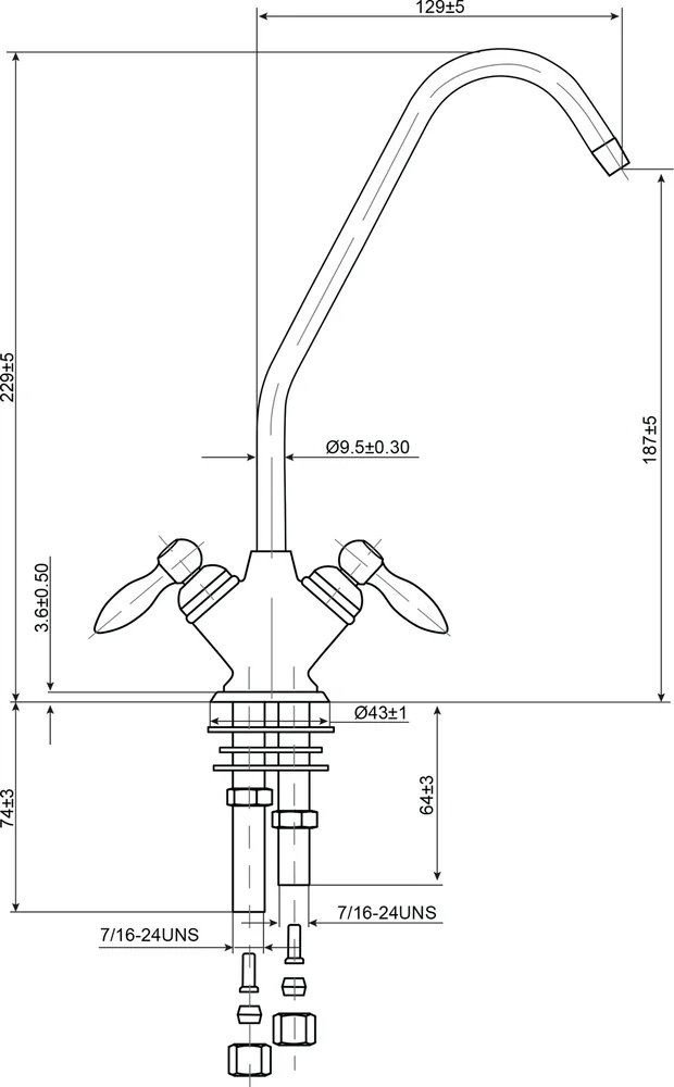Кран Гейзер №7 от магазина ЛесКонПром.ру