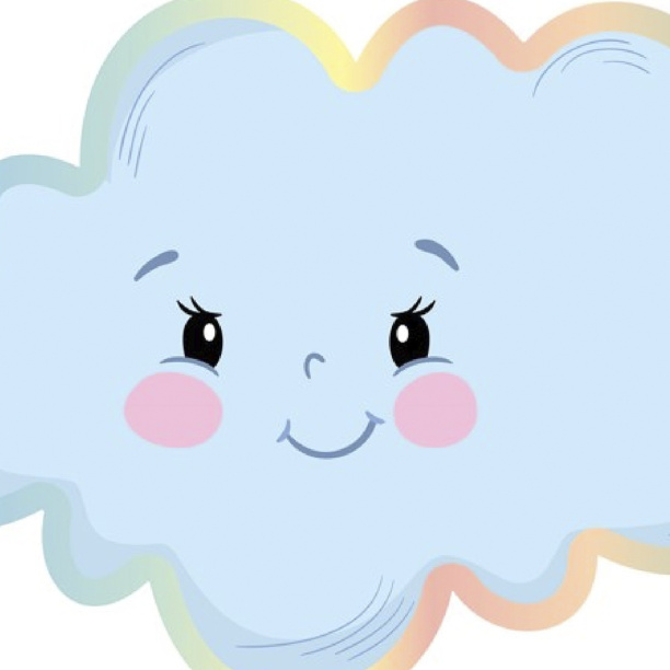 Постер фигурный Тучка 30х40 см от магазина ЛесКонПром.ру