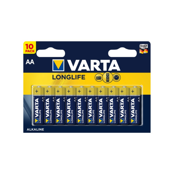 Батарейка VARTA LONGLIFE LR6(АА) 10 шт от магазина ЛесКонПром.ру