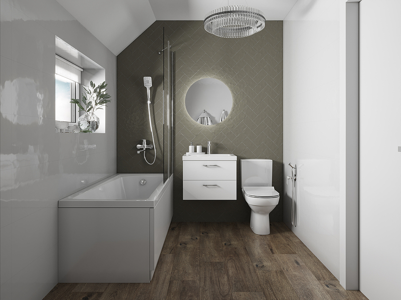 Душевой гарнитур Cersanit Ferro 64085 Хром от магазина ЛесКонПром.ру