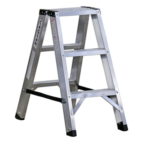 Стремянка профессиональная двухсторонняя Cagsan Everest-Pro 3 ступени (арт. EVR-PRO3) от магазина ЛесКонПром.ру