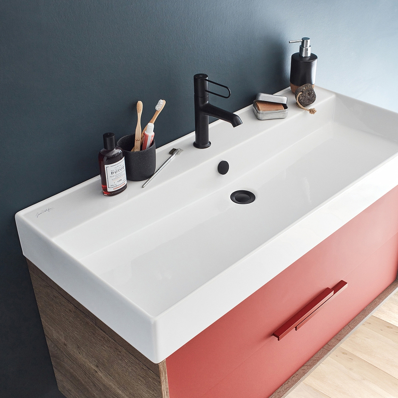 Раковина Jacob Delafon Vivienne 100 EXBJ112-00 Белая от магазина ЛесКонПром.ру