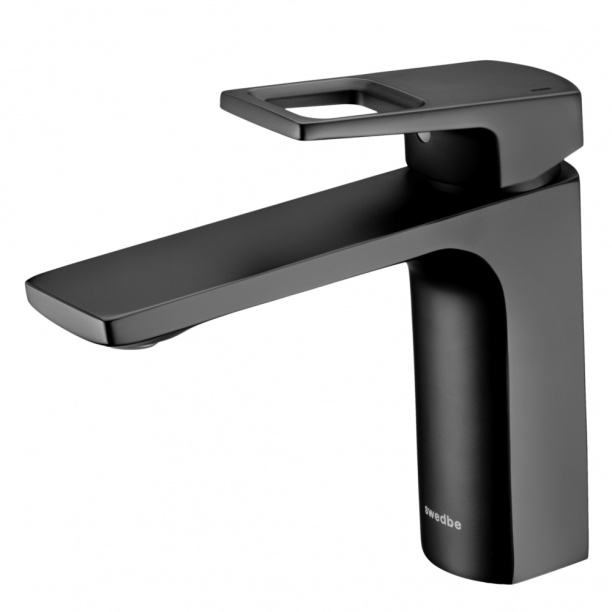 Смеситель для раковины SWEDBE Kronos черный от магазина ЛесКонПром.ру