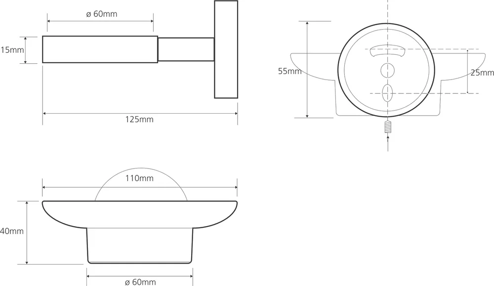 Мыльница Bemeta Omega 104108042 от магазина ЛесКонПром.ру