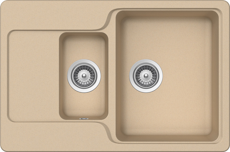 Кухонная мойка CAMBRIDGE 60D CRISTALITE 700706 SCHOCK от магазина ЛесКонПром.ру