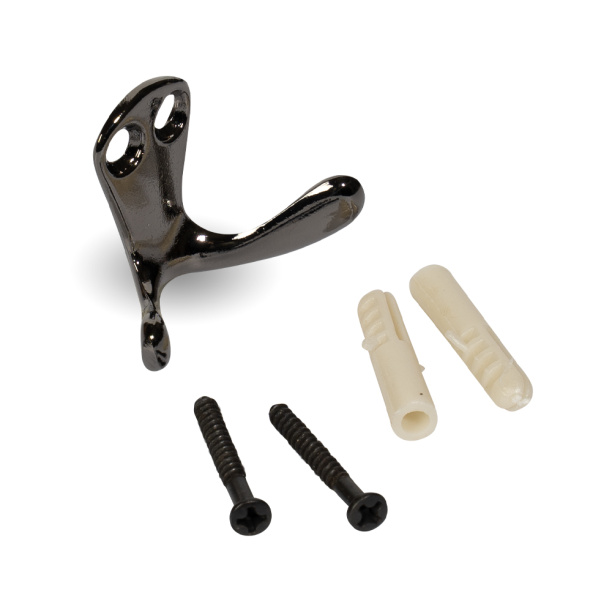 Крючок мебельный JET 553 черный никель от магазина ЛесКонПром.ру