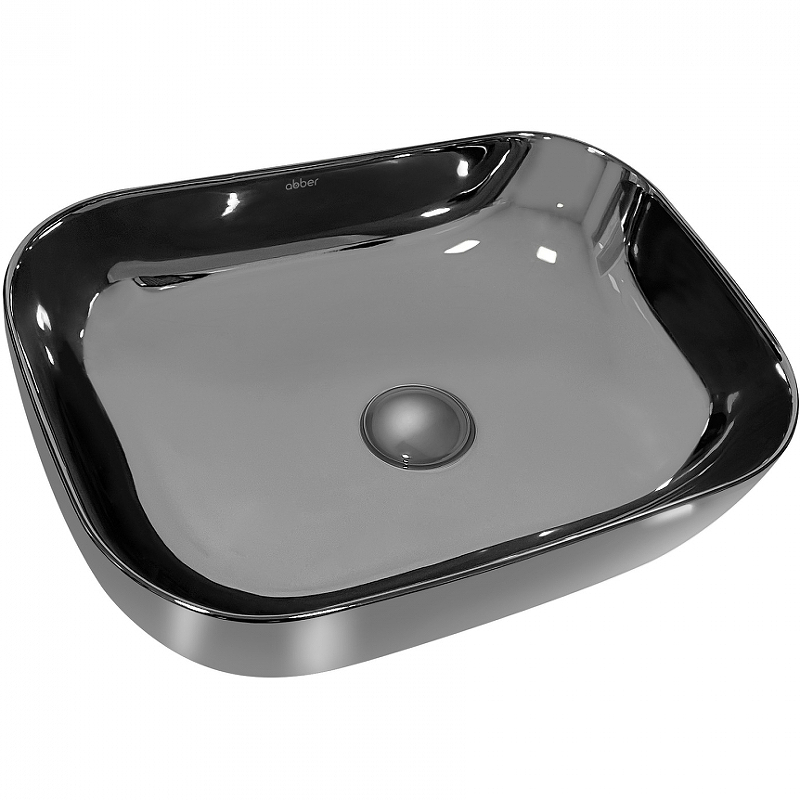 Раковина-чаша Abber Rechteck 46 AC2200GS Серебро от магазина ЛесКонПром.ру