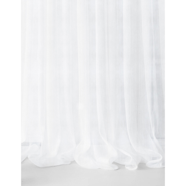 Штора-тюль Бергамо 300х285 см белая от магазина ЛесКонПром.ру