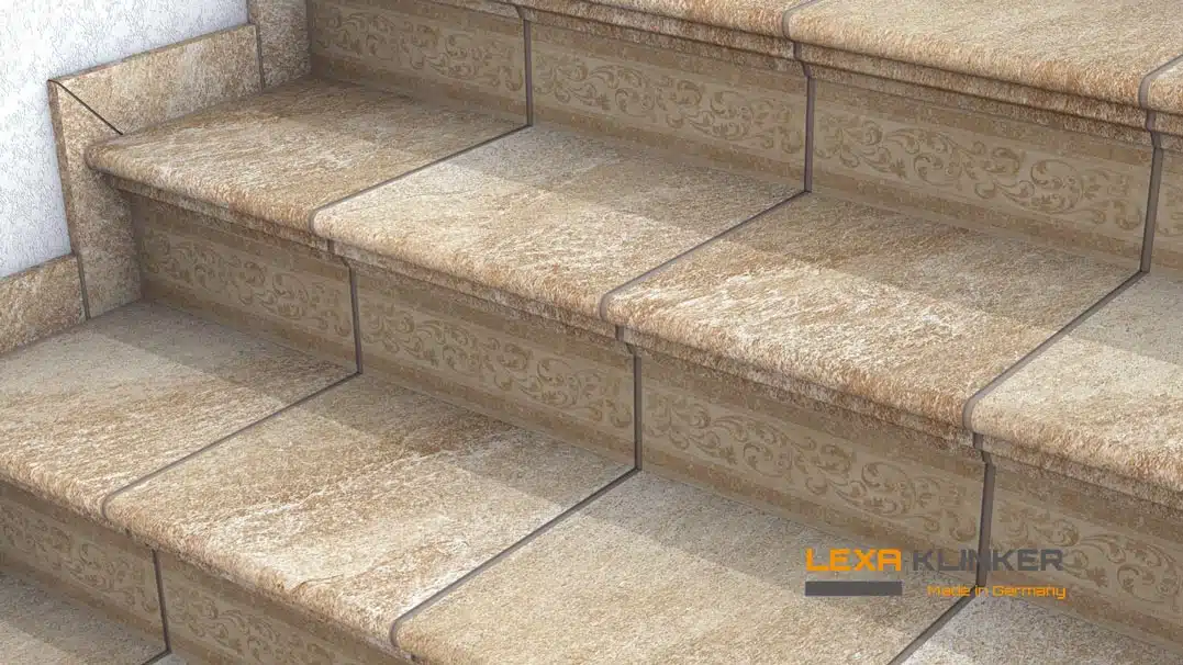 КЛИНКЕРНАЯ СТУПЕНЬ MARBURG HELLSAND от магазина ЛесКонПром.ру