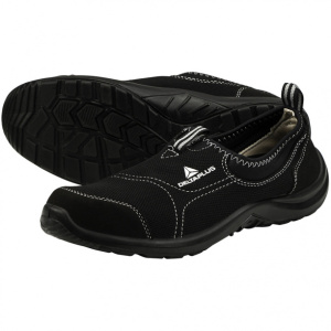 Туфли комбинированные Delta Plus коттон и полиэстер размер 40 черные