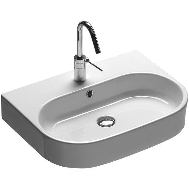 Раковина Hatria Area 60 Y0UH01 Белая от магазина ЛесКонПром.ру